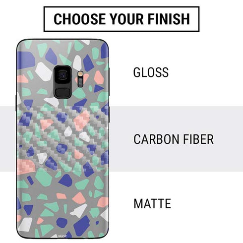 Cement Terrazzo Galaxy S9 Skin